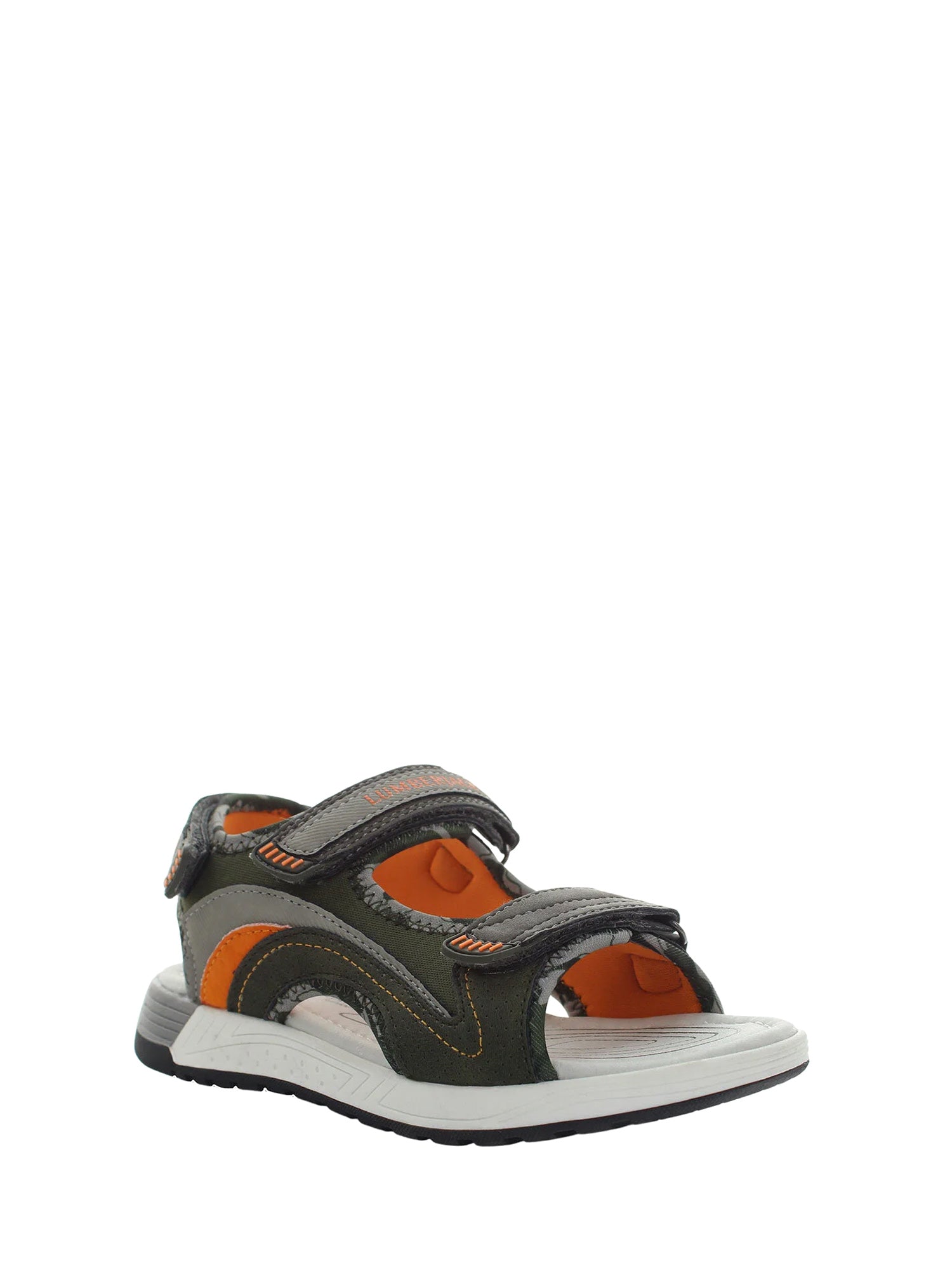 Sandali con strappi Verde Lumberjack