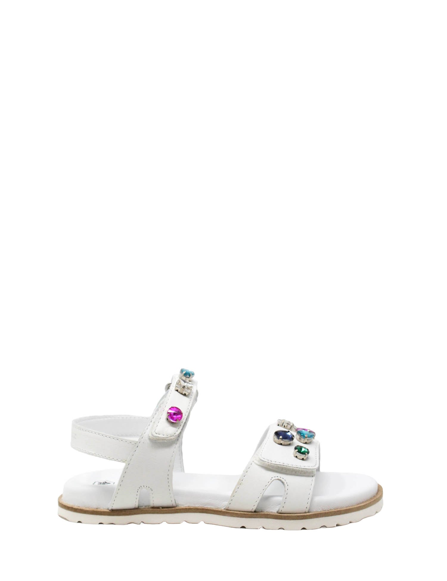 Sandali con strappi Bianco Lumberjack