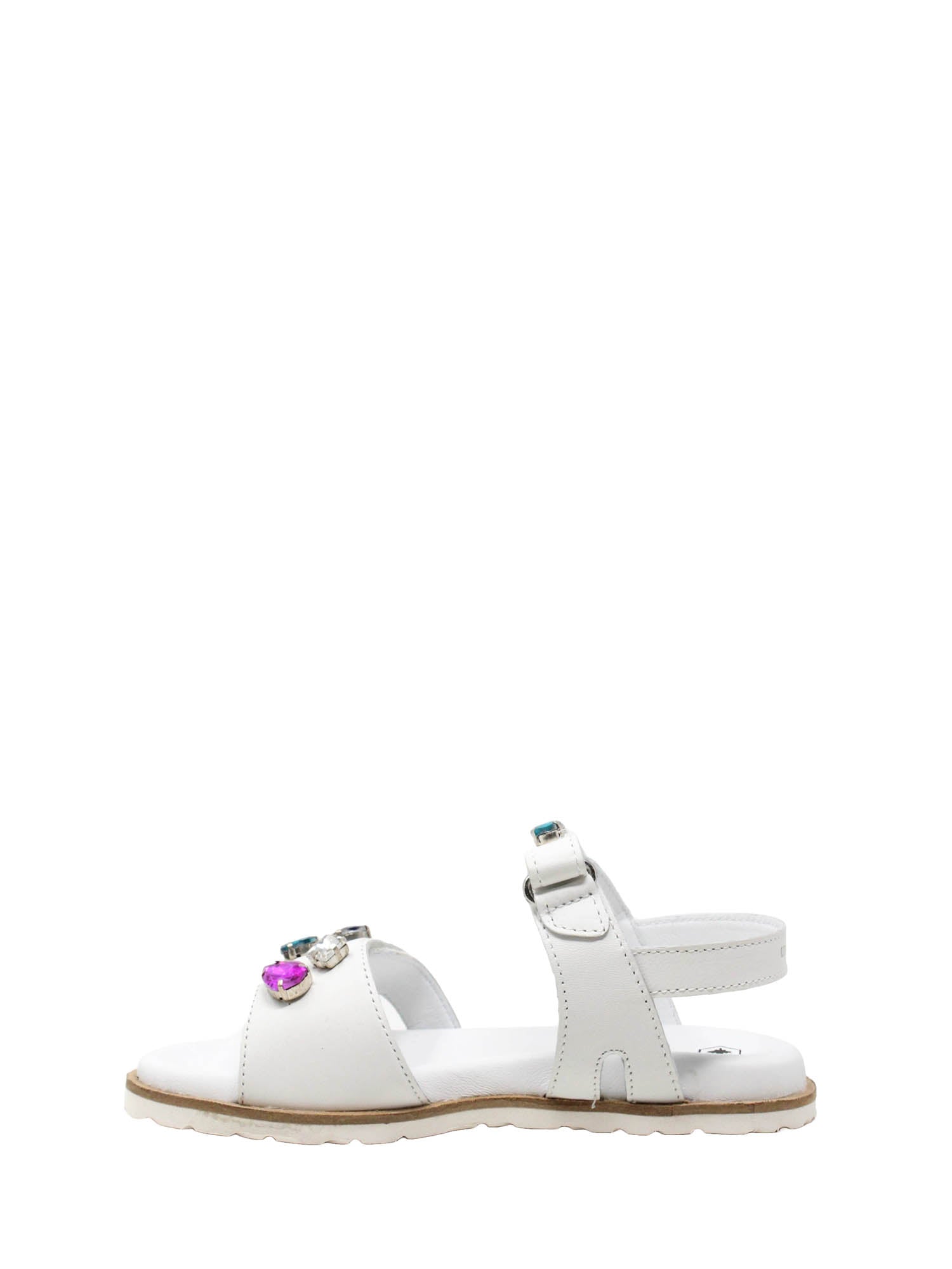 Sandali con strappi Bianco Lumberjack