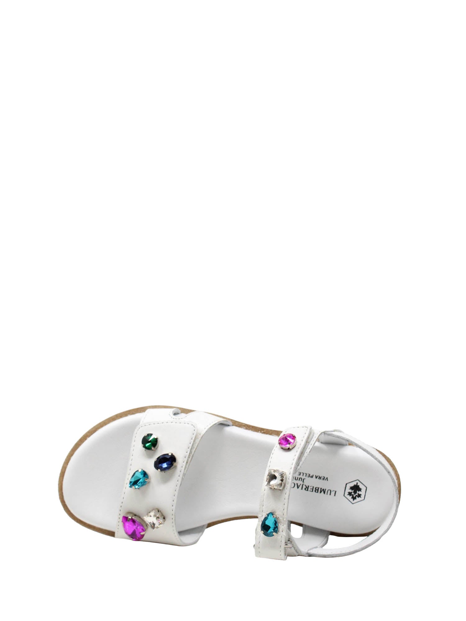 Sandali con strappi Bianco Lumberjack