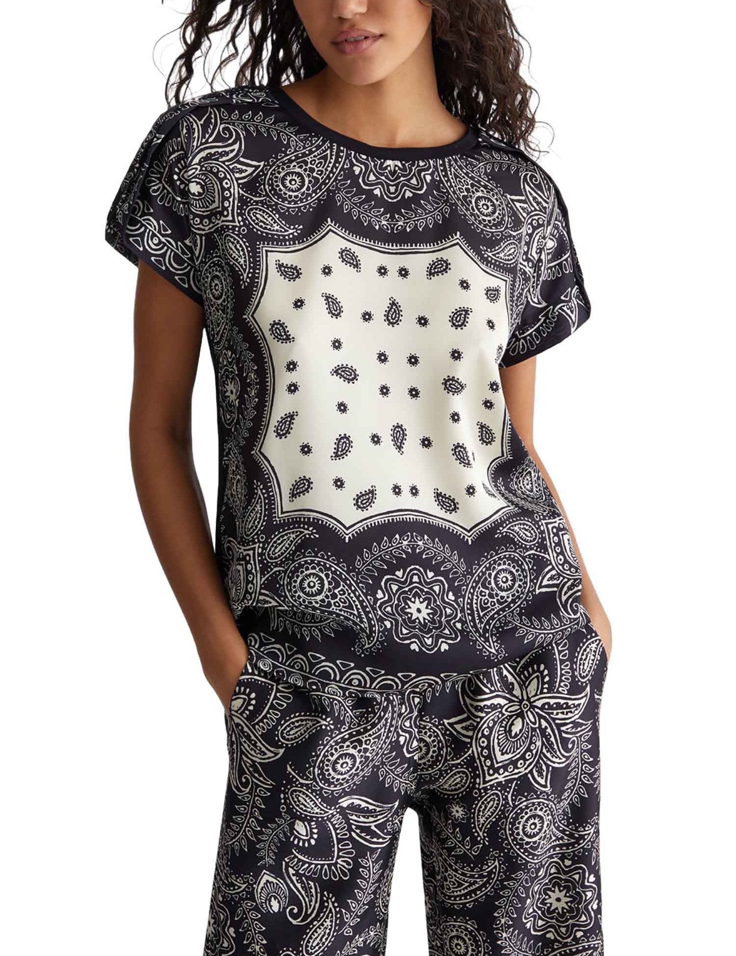 T-shirt Nero Liu-jo