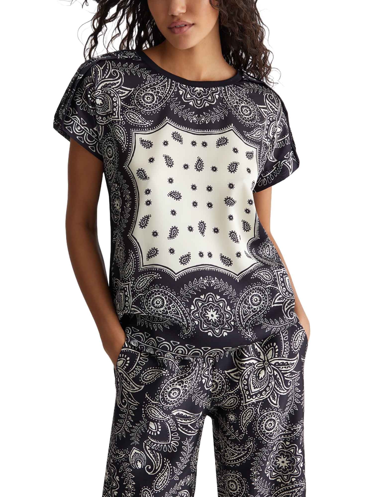 T-shirt Nero Liu-jo