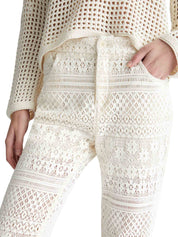 Pantaloni Avorio Liu-jo