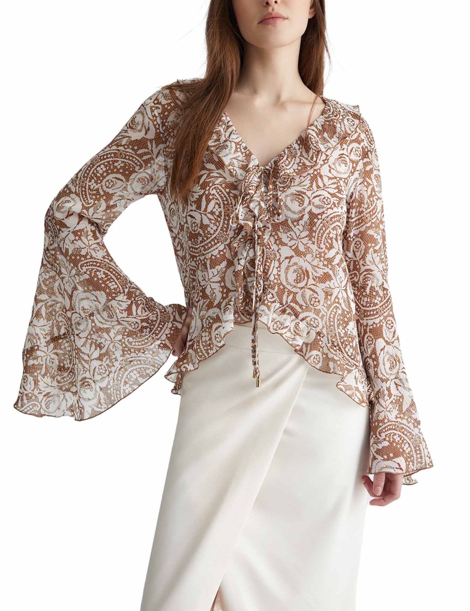 Bluse Marrone Liu-jo