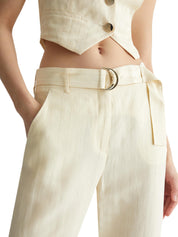 Pantaloni Avorio Liu-jo