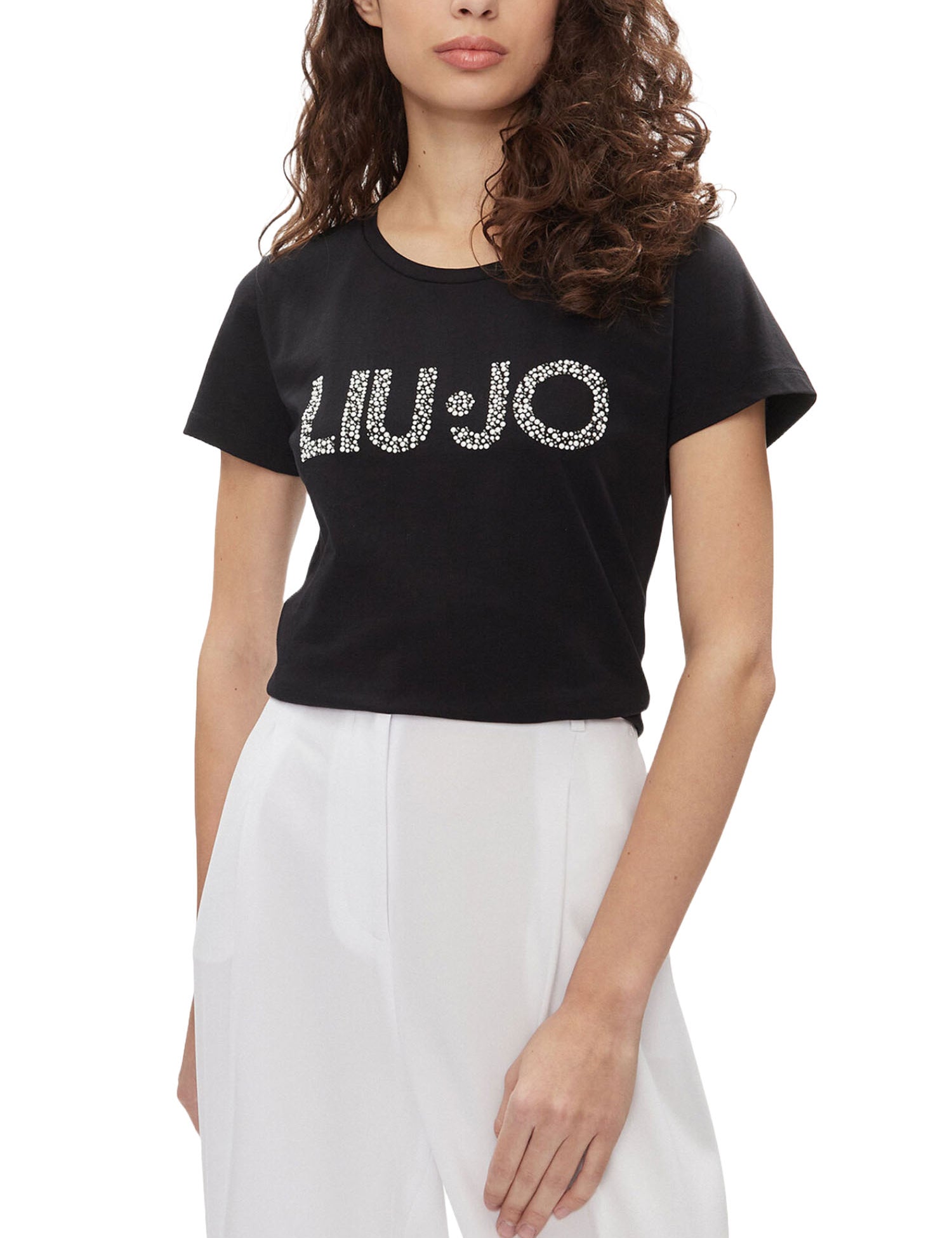 T-shirt Nero Liu-jo