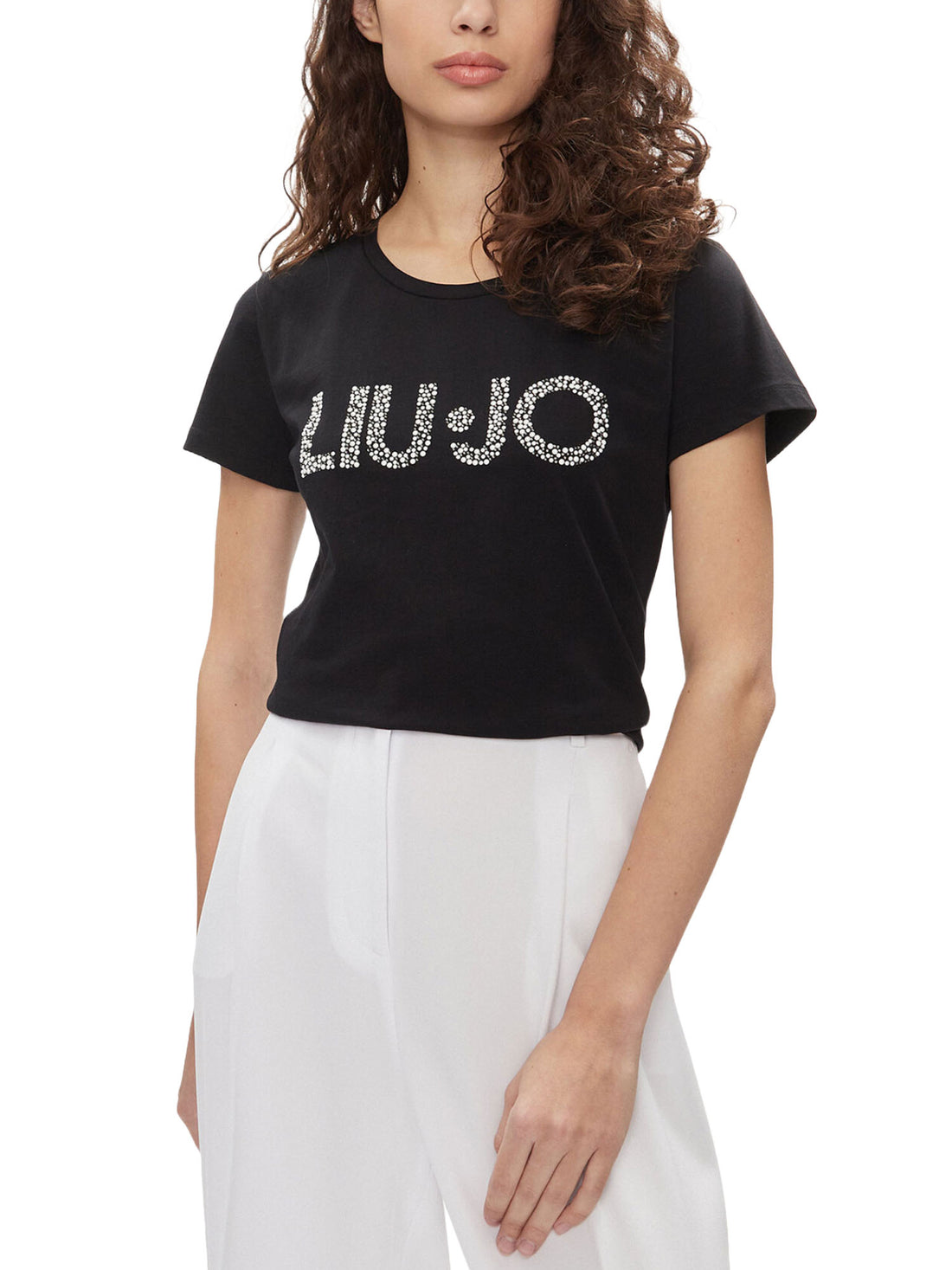 T-shirt Nero Liu-jo
