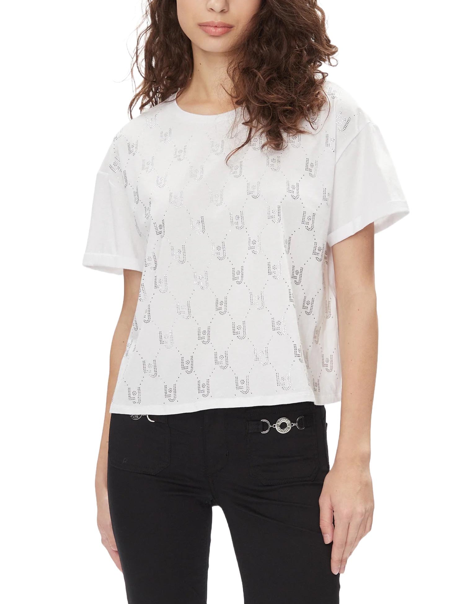 T-shirt Argentato Liu-jo