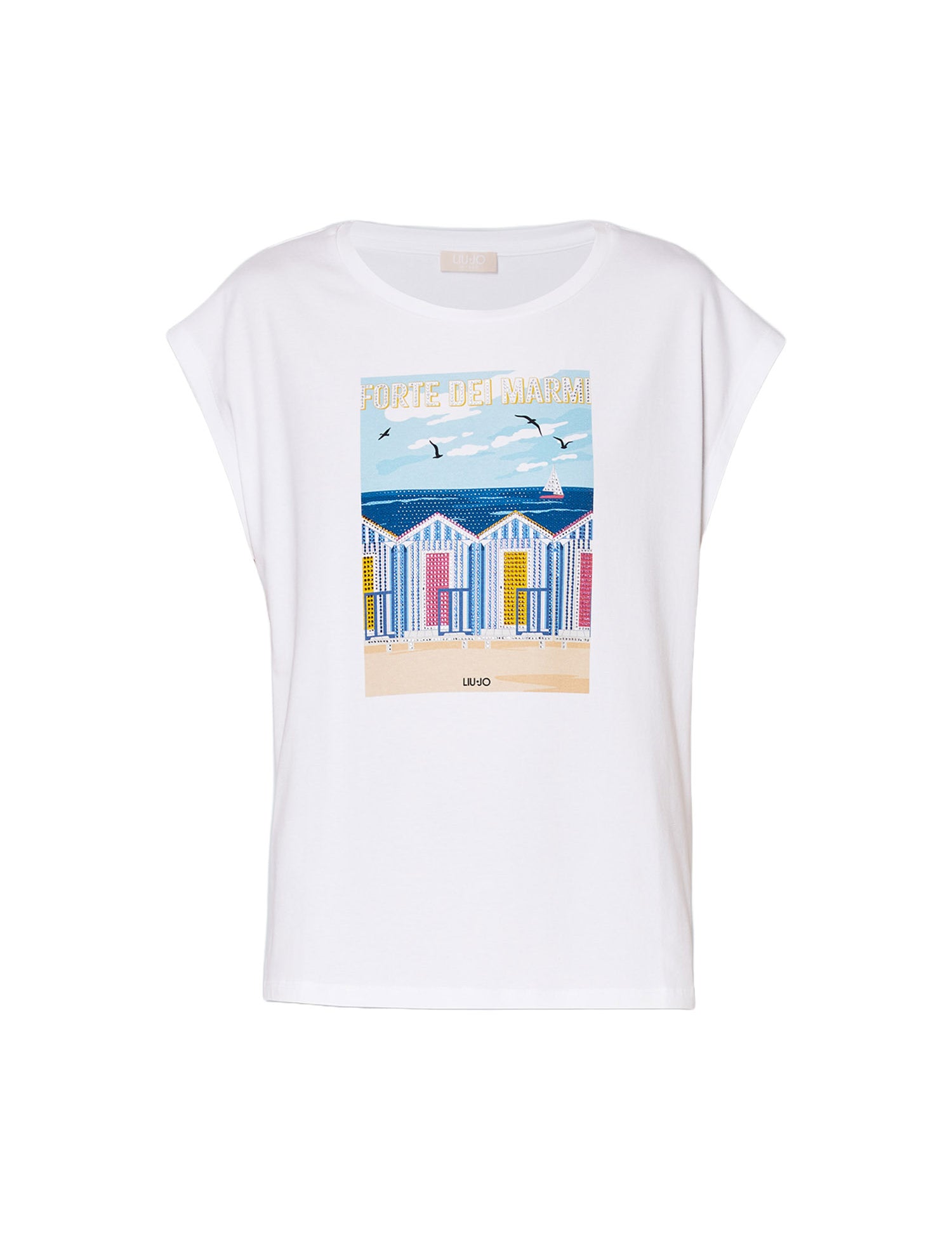 T-shirt Bianco Liu-jo