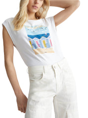 T-shirt Bianco Liu-jo