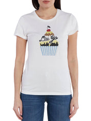 T-shirt Bianco Liu-jo
