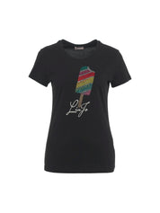 T-shirt Nero Liu-jo