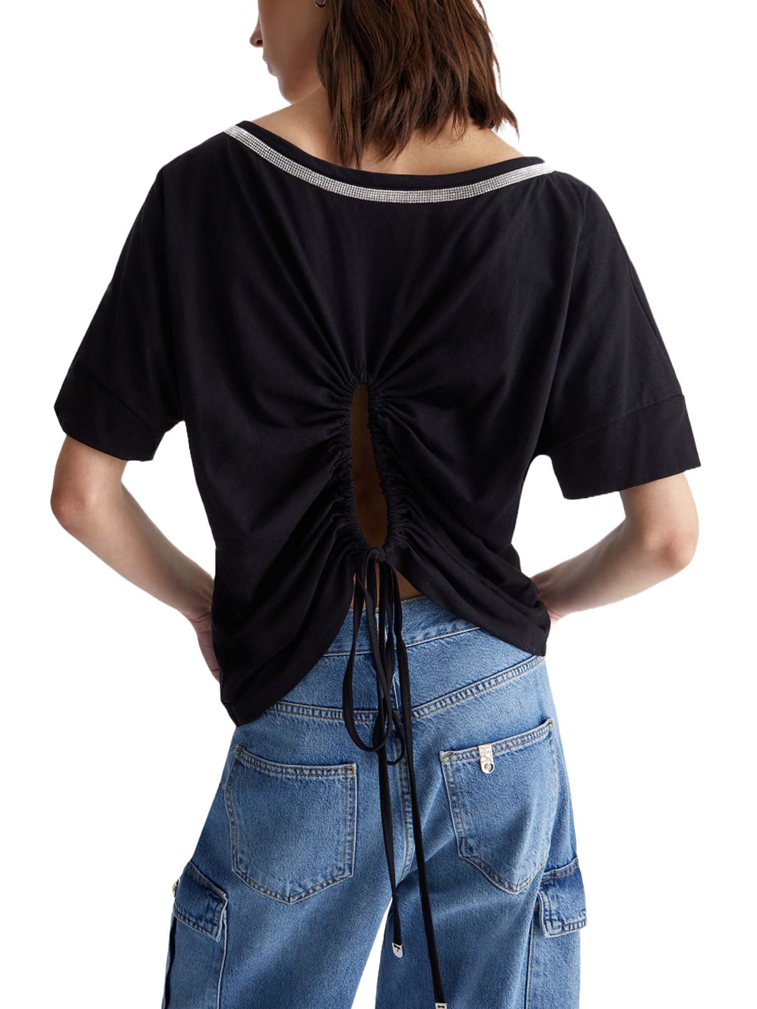 T-shirt Nero Liu-jo