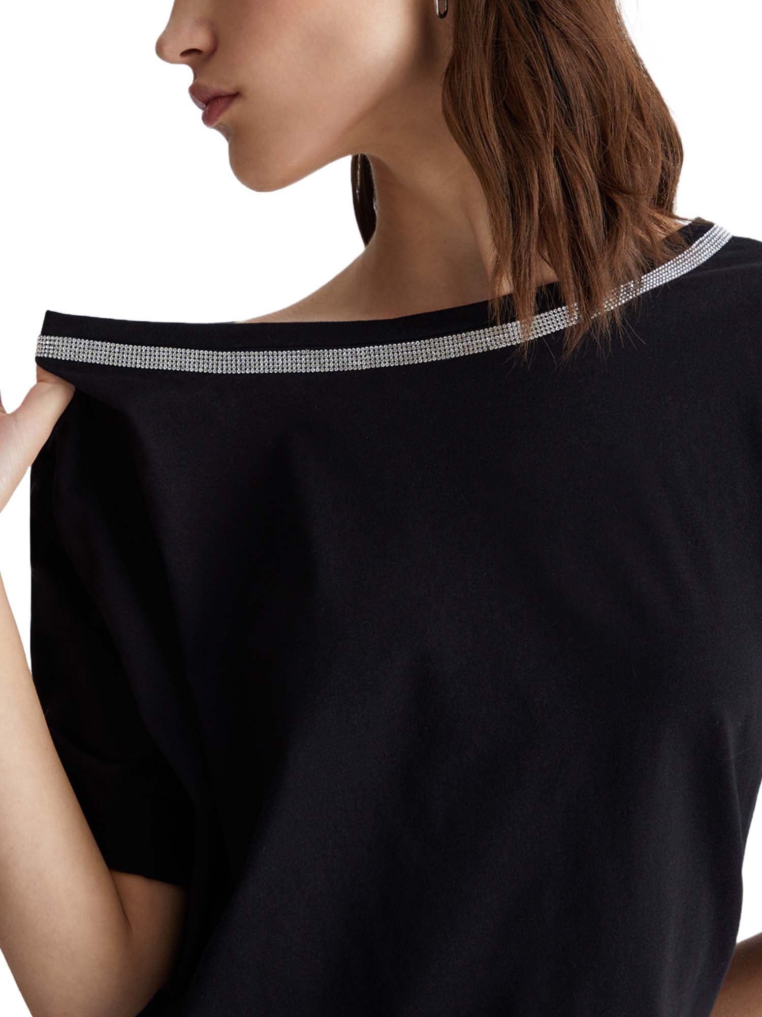 T-shirt Nero Liu-jo