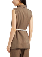 Gilet Marrone Liu-jo
