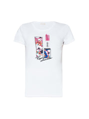 T-shirt Bianco Liu-jo