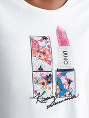 T-shirt Bianco Liu-jo
