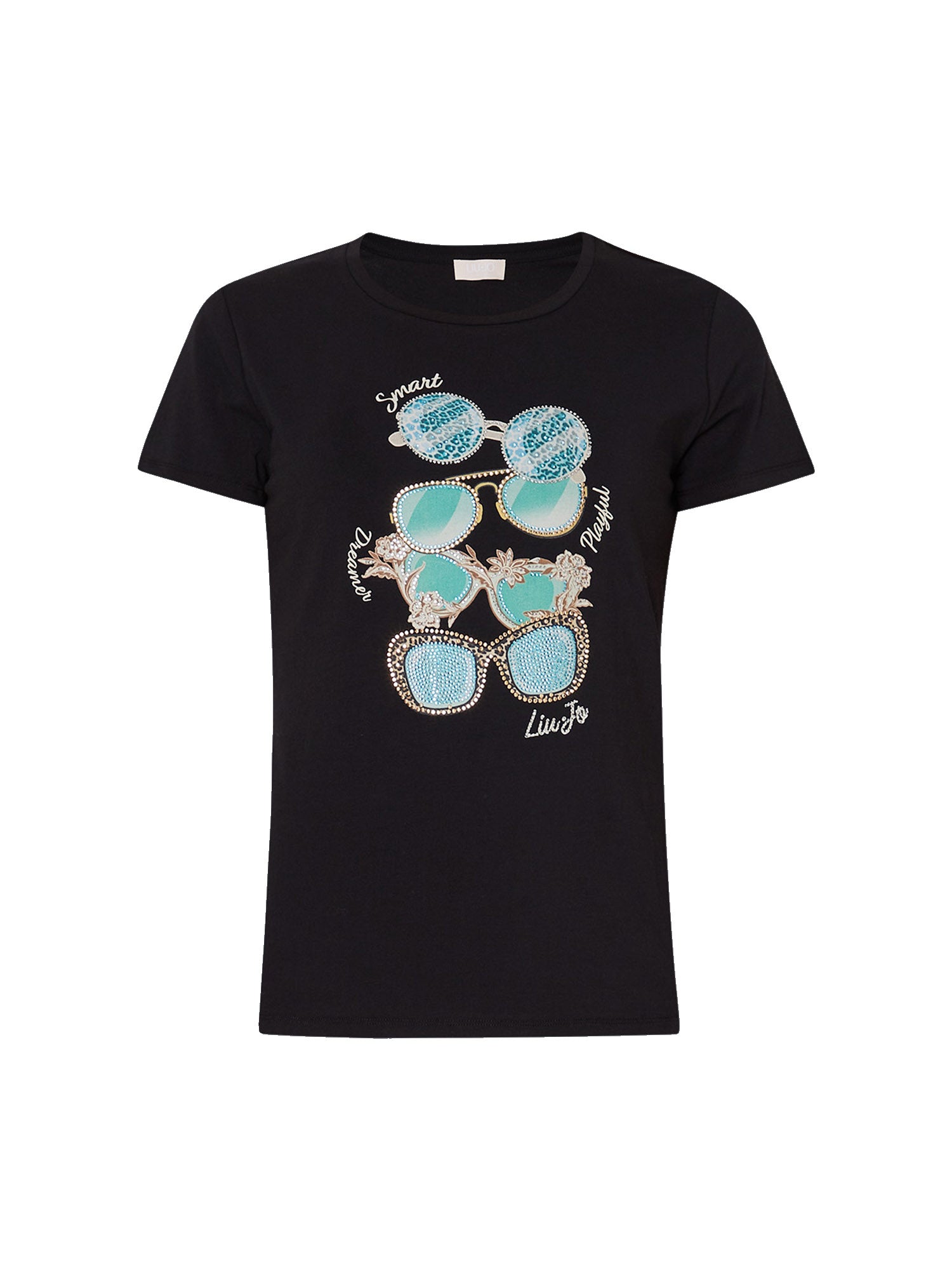 T-shirt Nero Liu-jo