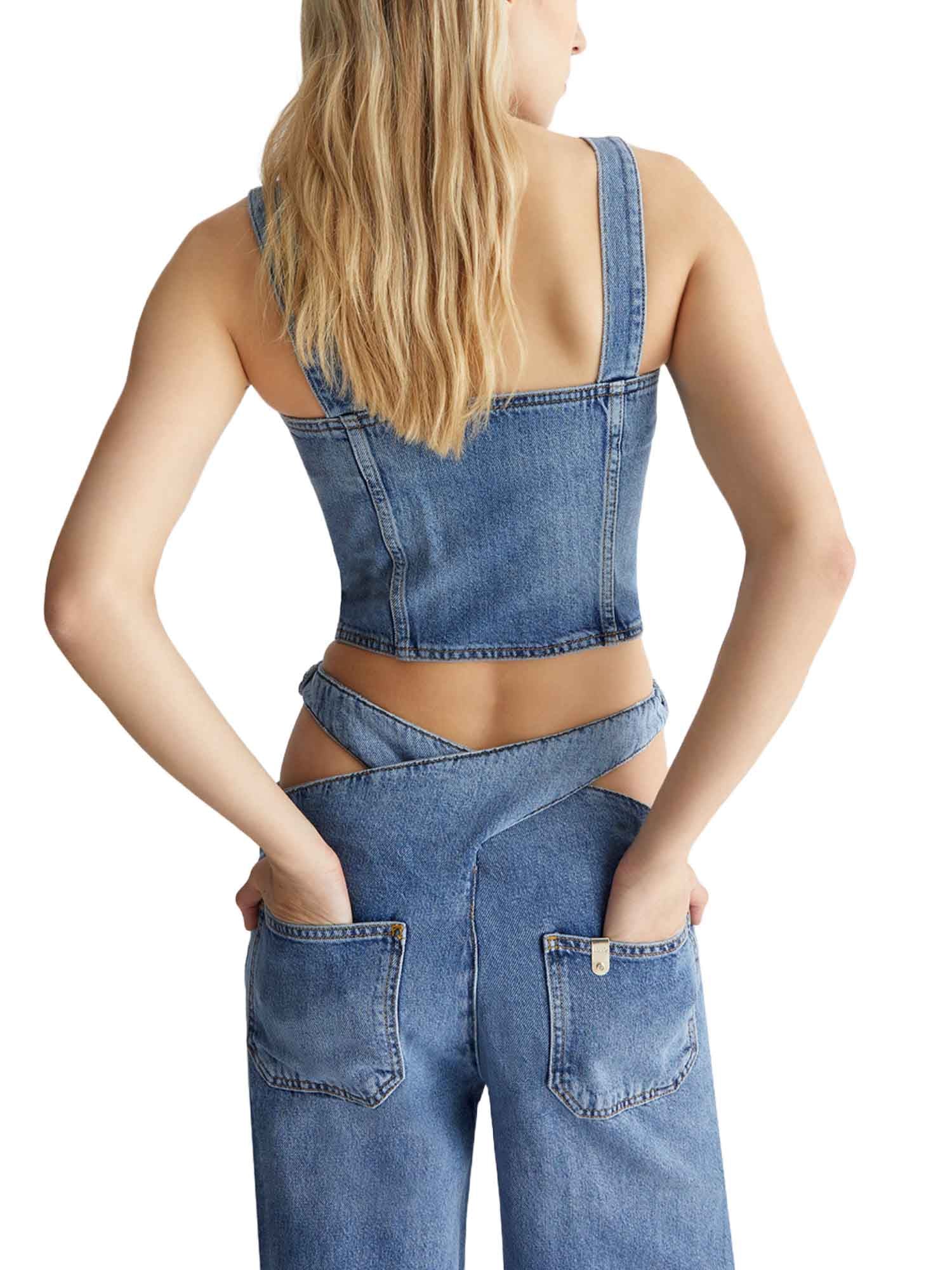 Top e canotte Blu Liu-jo