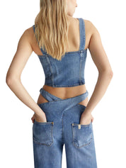 Top e canotte Blu Liu-jo