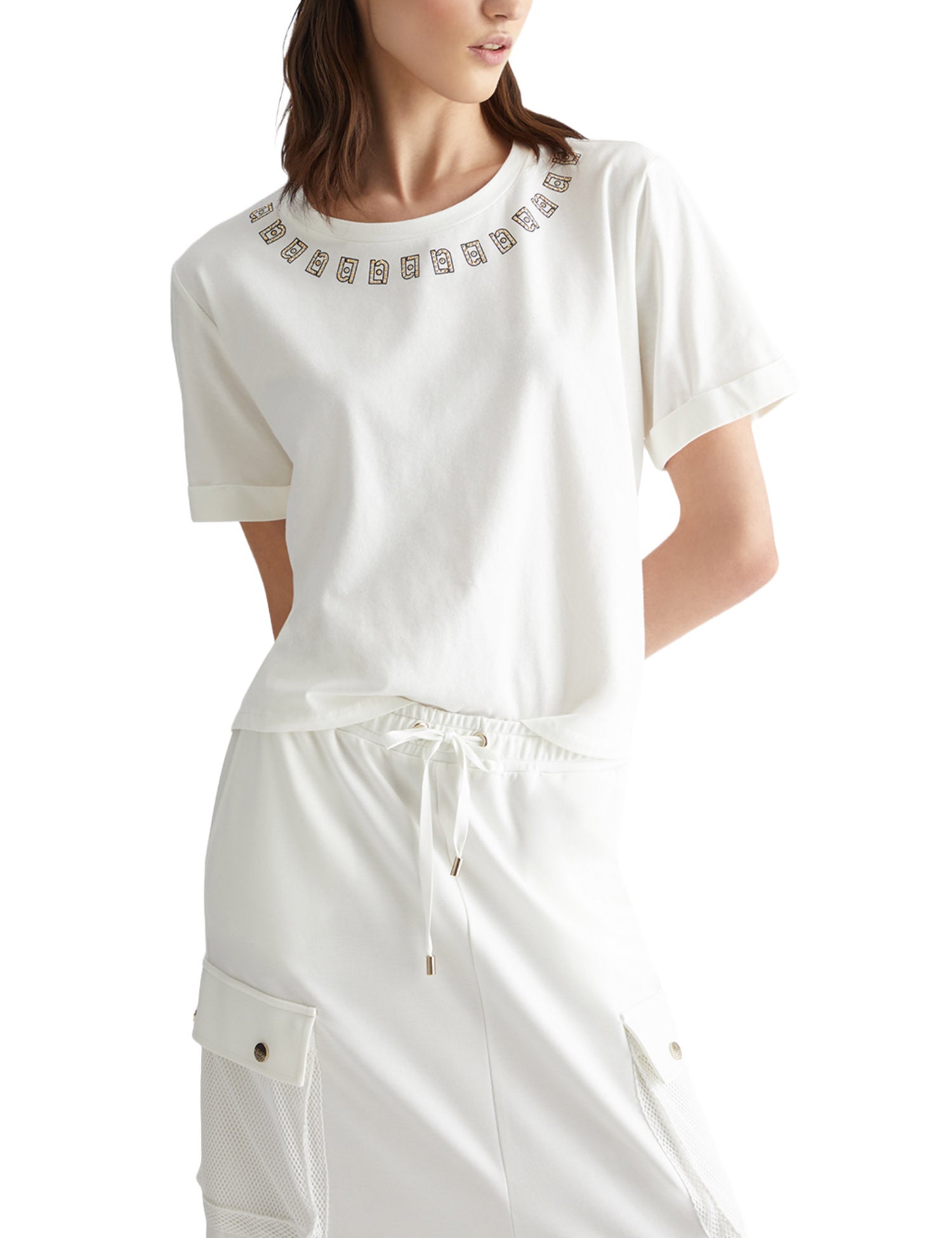 T-shirt Bianco Liu-jo