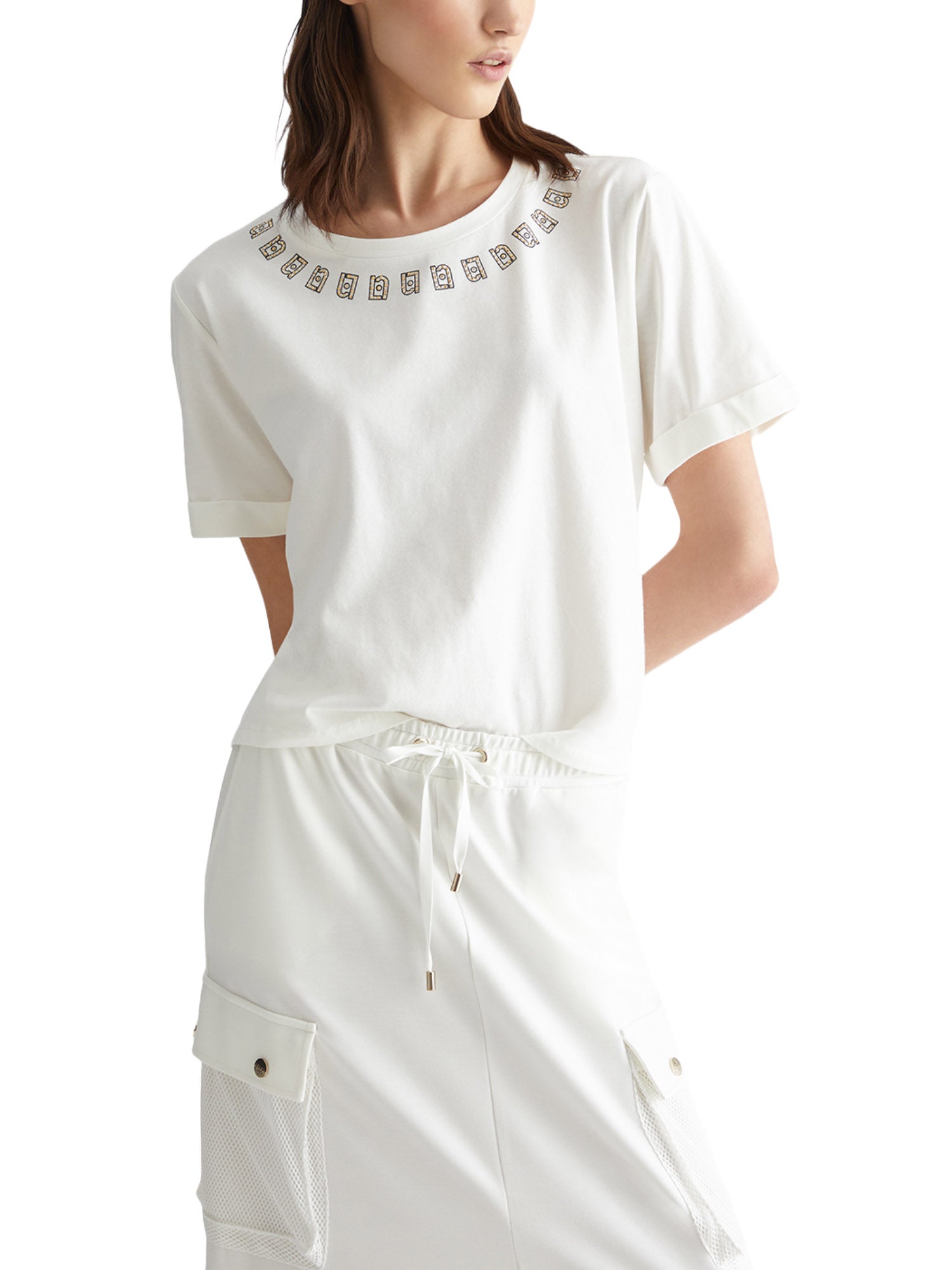 T-shirt Bianco Liu-jo