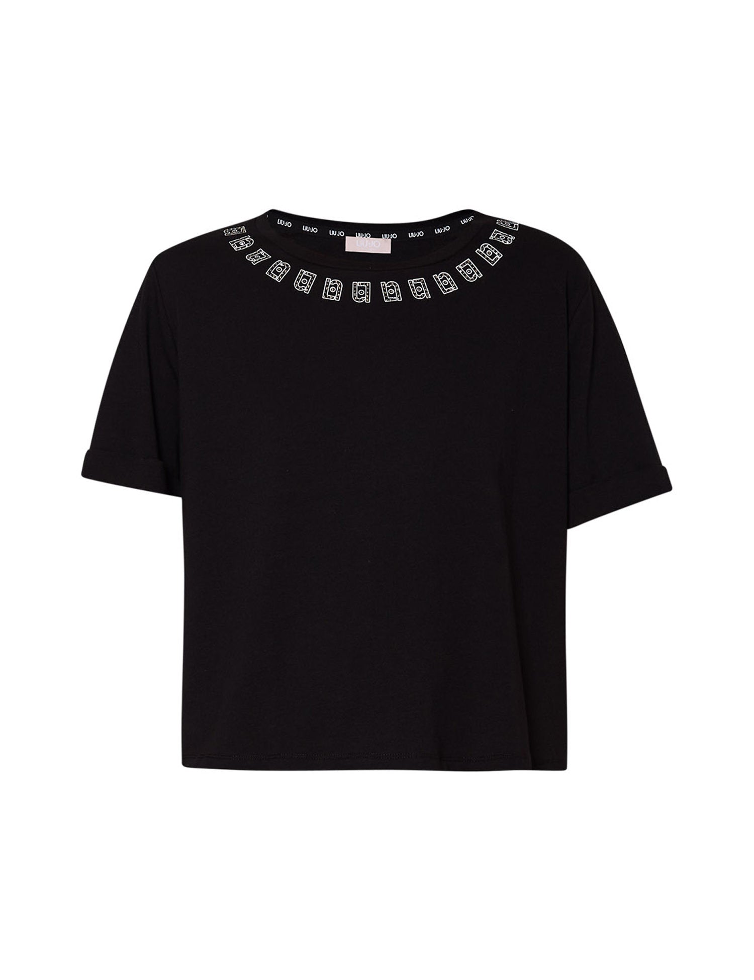T-shirt Nero Liu-jo