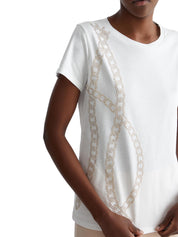 T-shirt Bianco Liu-jo