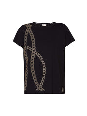 T-shirt Nero Liu-jo