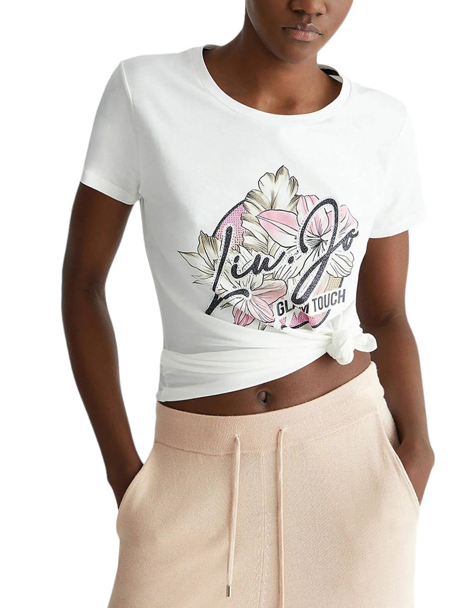 T-shirt Bianco Liu-jo