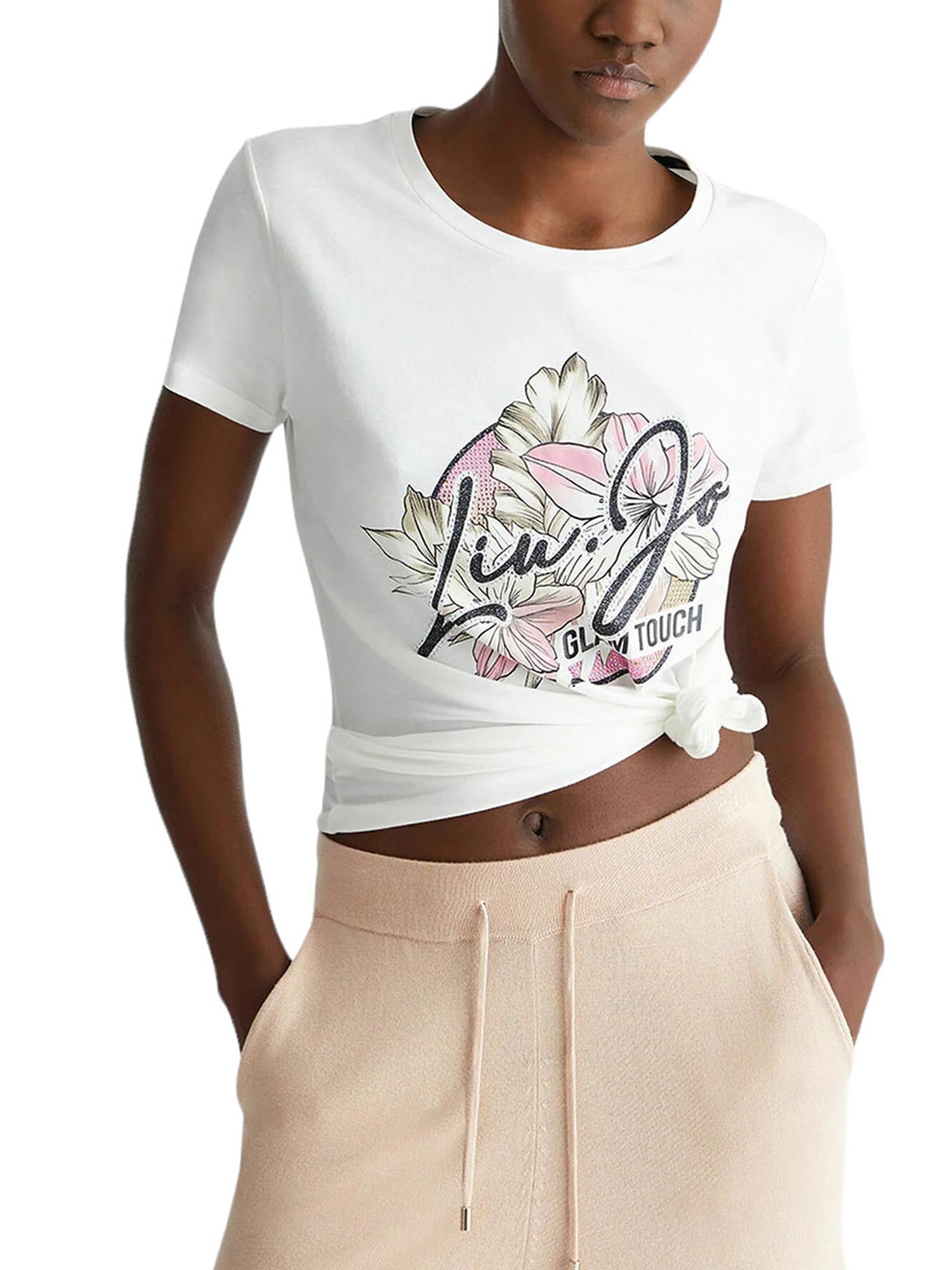 T-shirt Bianco Liu-jo