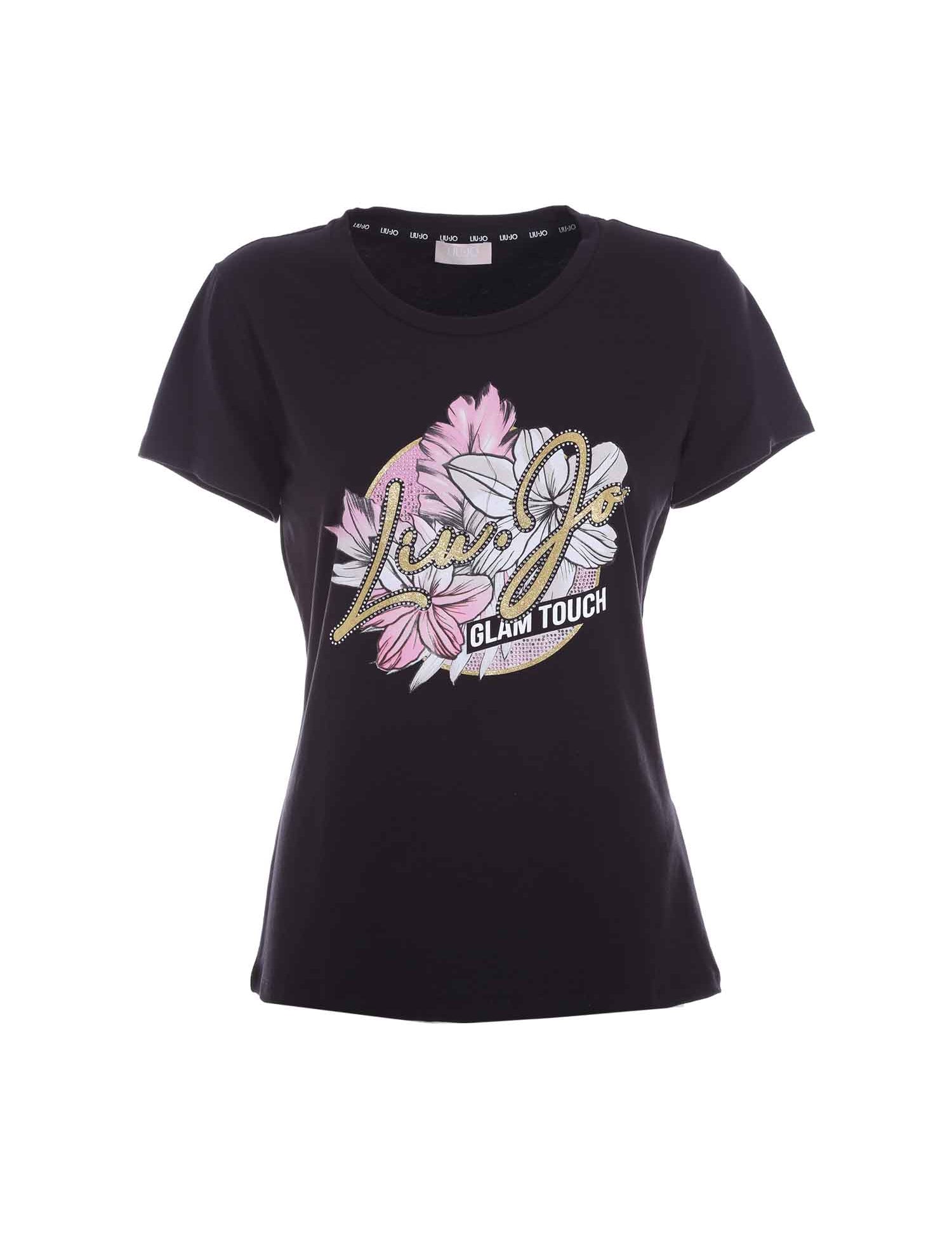 T-shirt Nero Liu-jo