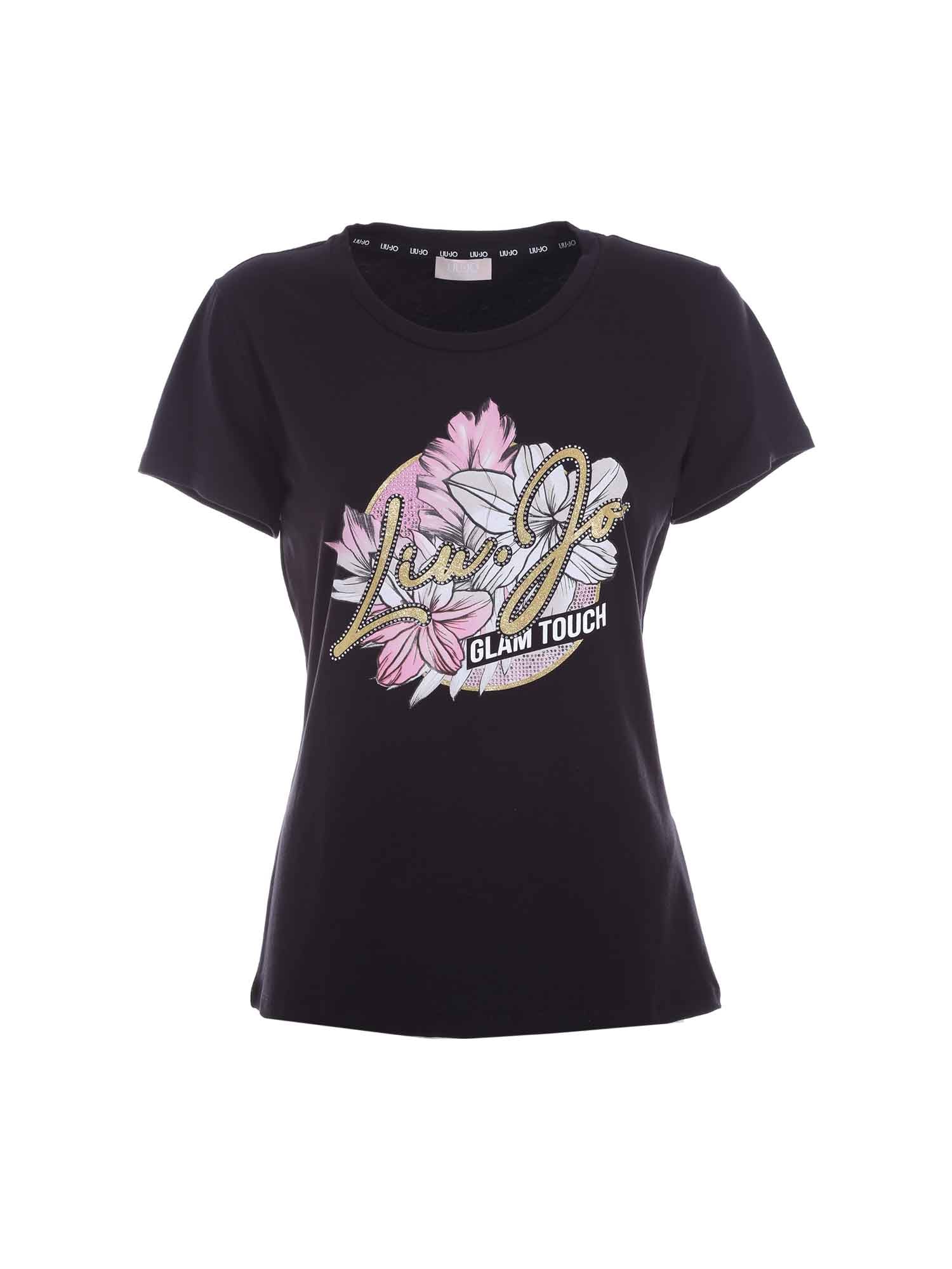 T-shirt Nero Liu-jo