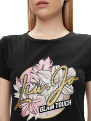 T-shirt Nero Liu-jo