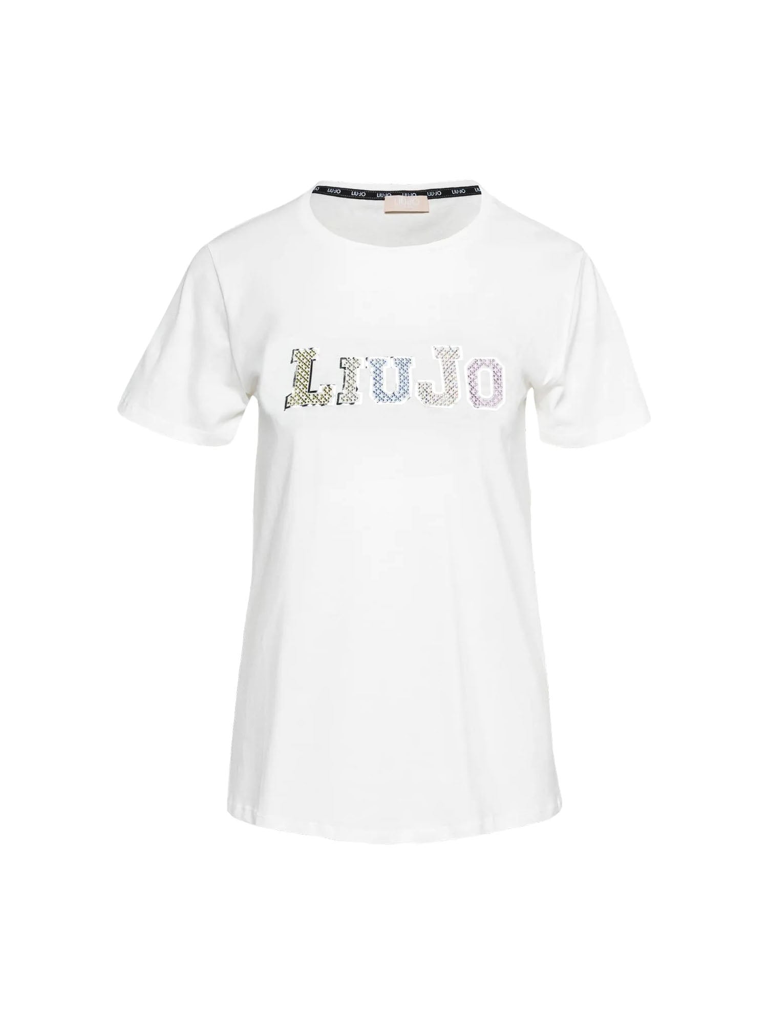 T-shirt Bianco Liu-jo