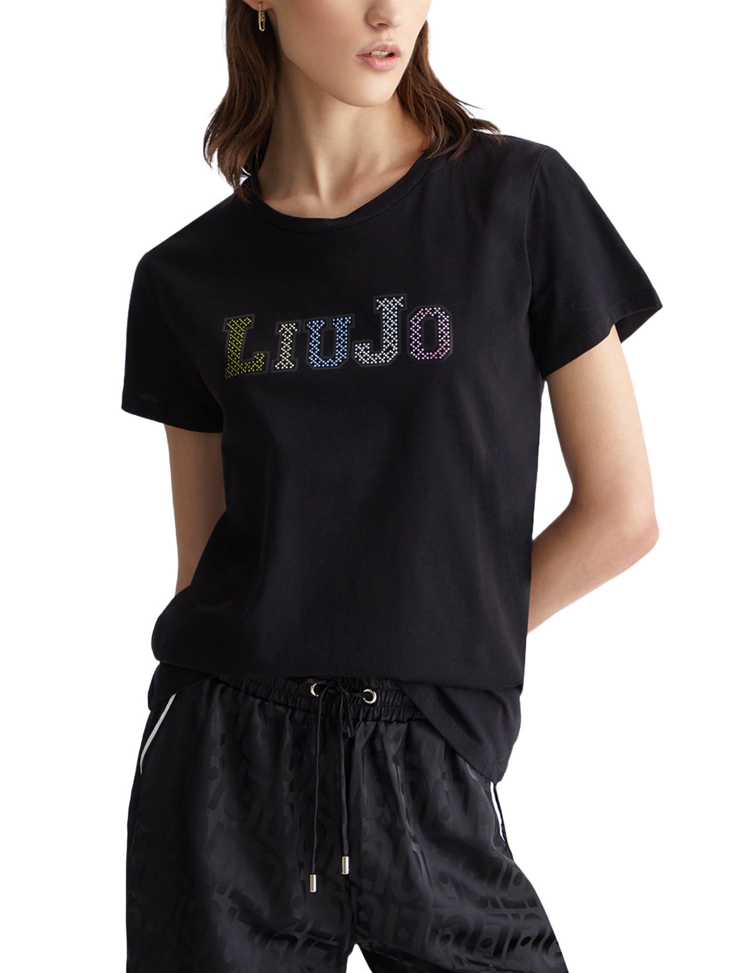 T-shirt Nero Liu-jo