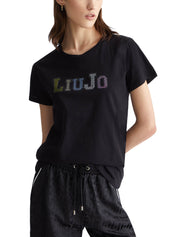 T-shirt Nero Liu-jo