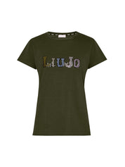 T-shirt Verde Liu-jo
