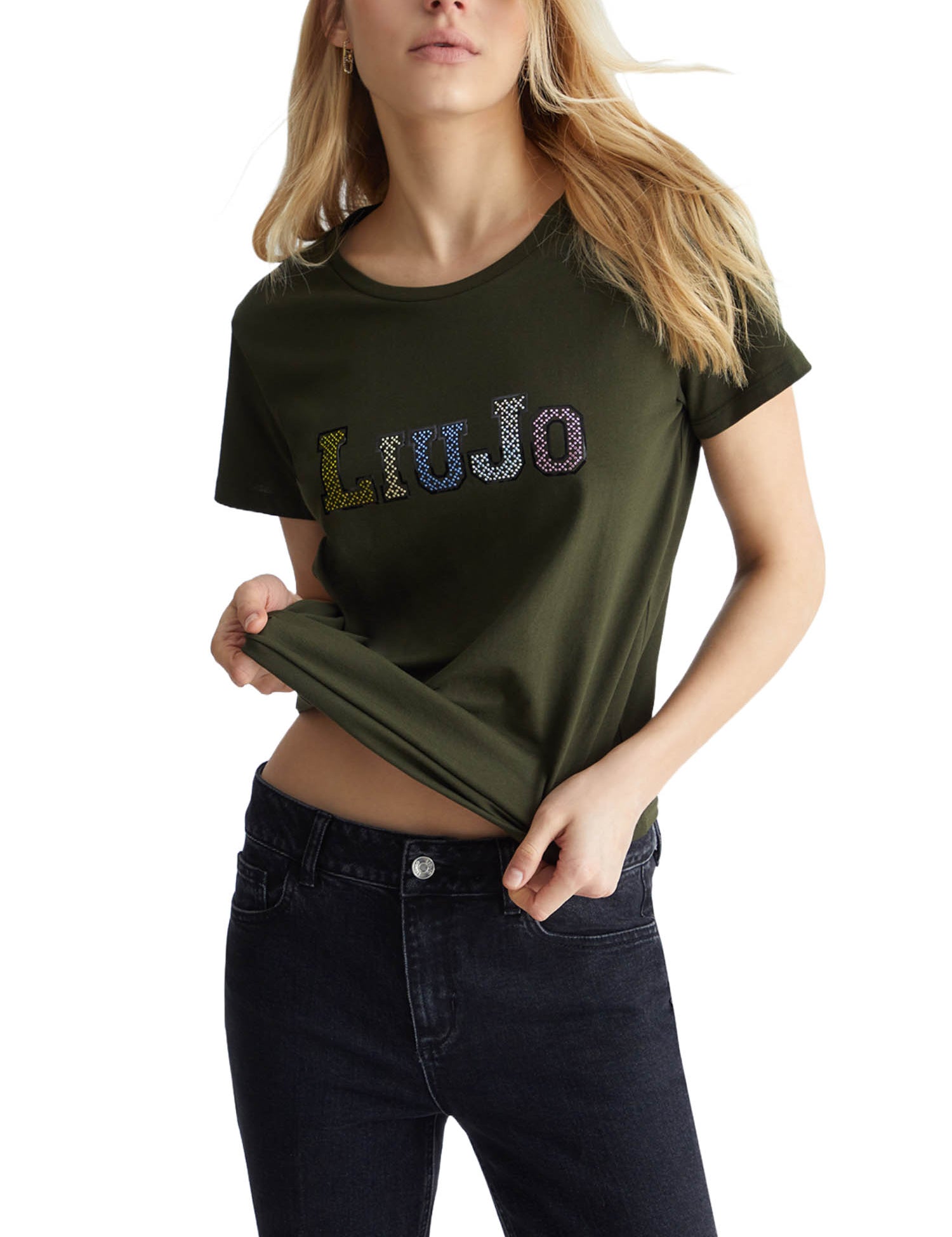T-shirt Verde Liu-jo