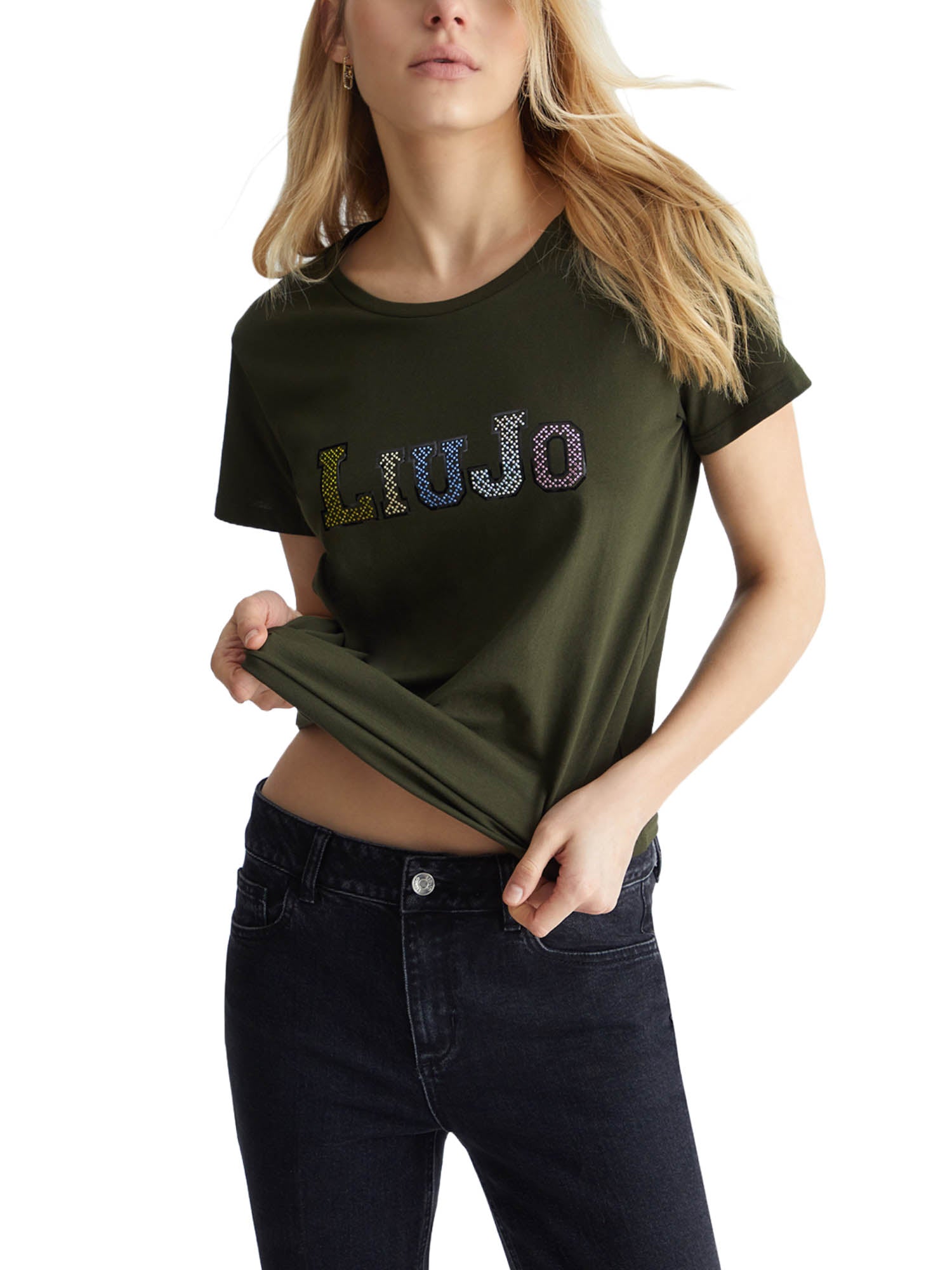 T-shirt Verde Liu-jo