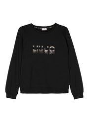 Felpe Nero Beige Liu-jo