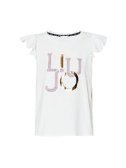T-shirt Avorio Liu-jo