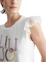 T-shirt Avorio Liu-jo
