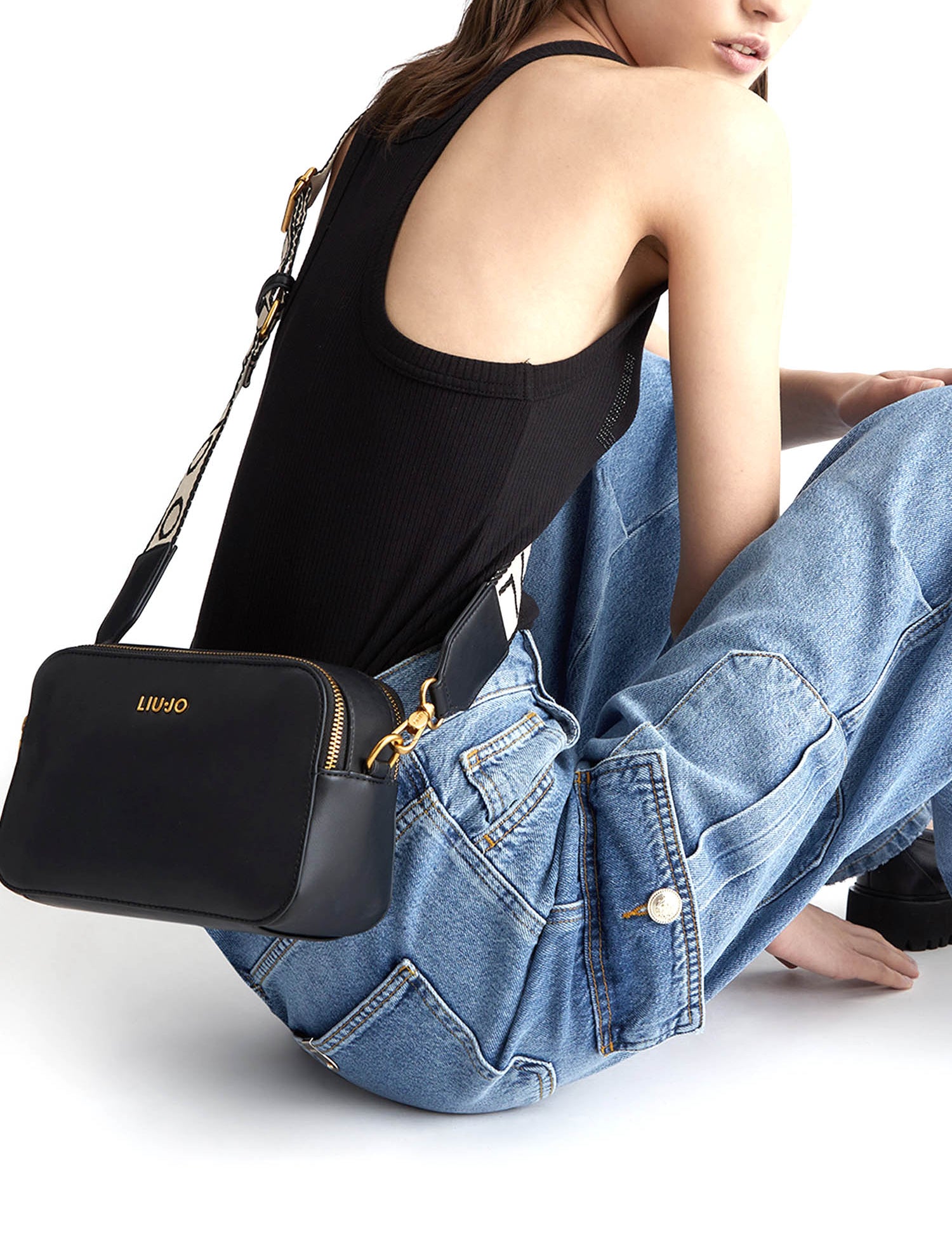 Tracolla Nero Liu-jo