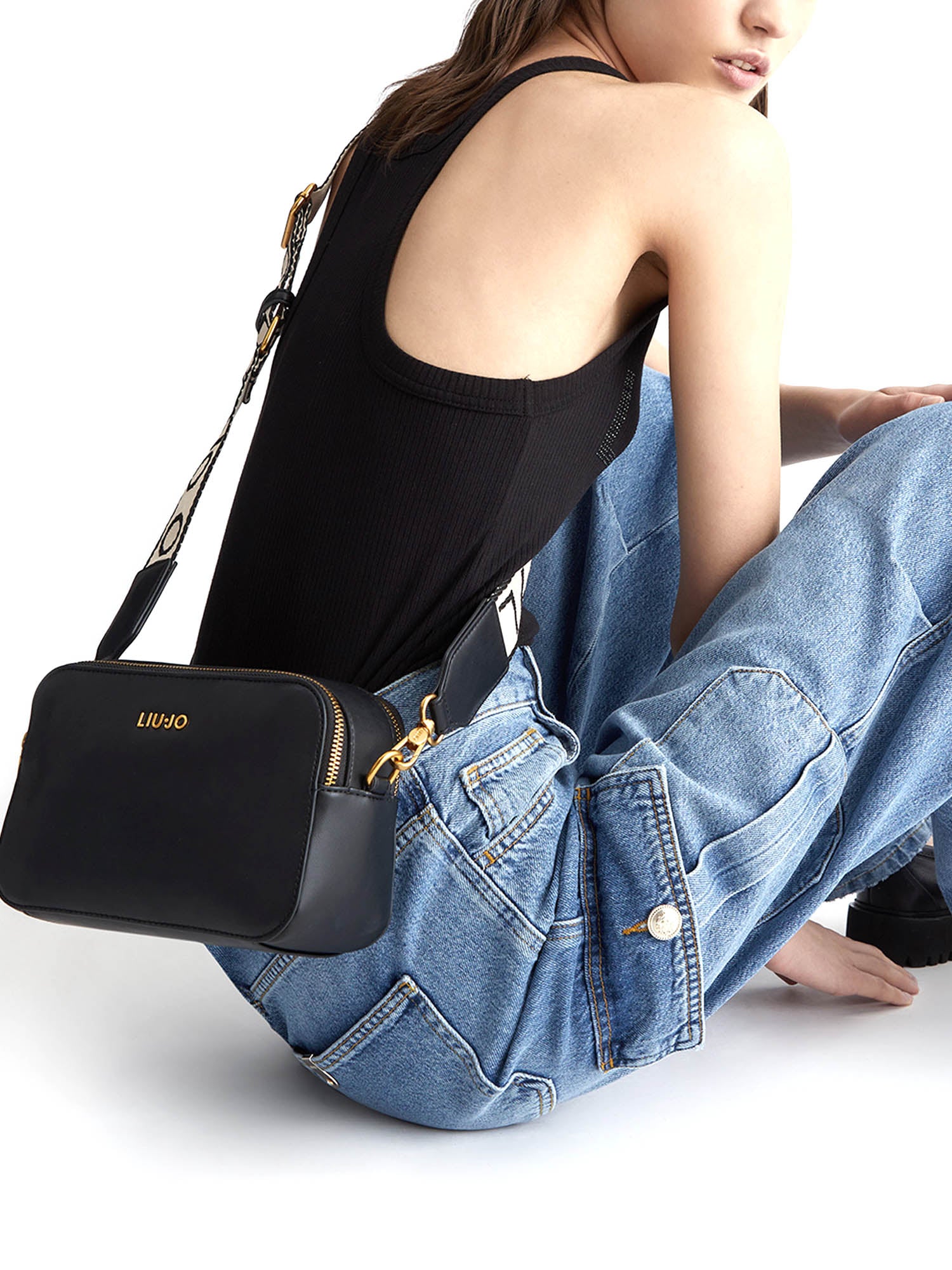 Tracolla Nero Liu-jo