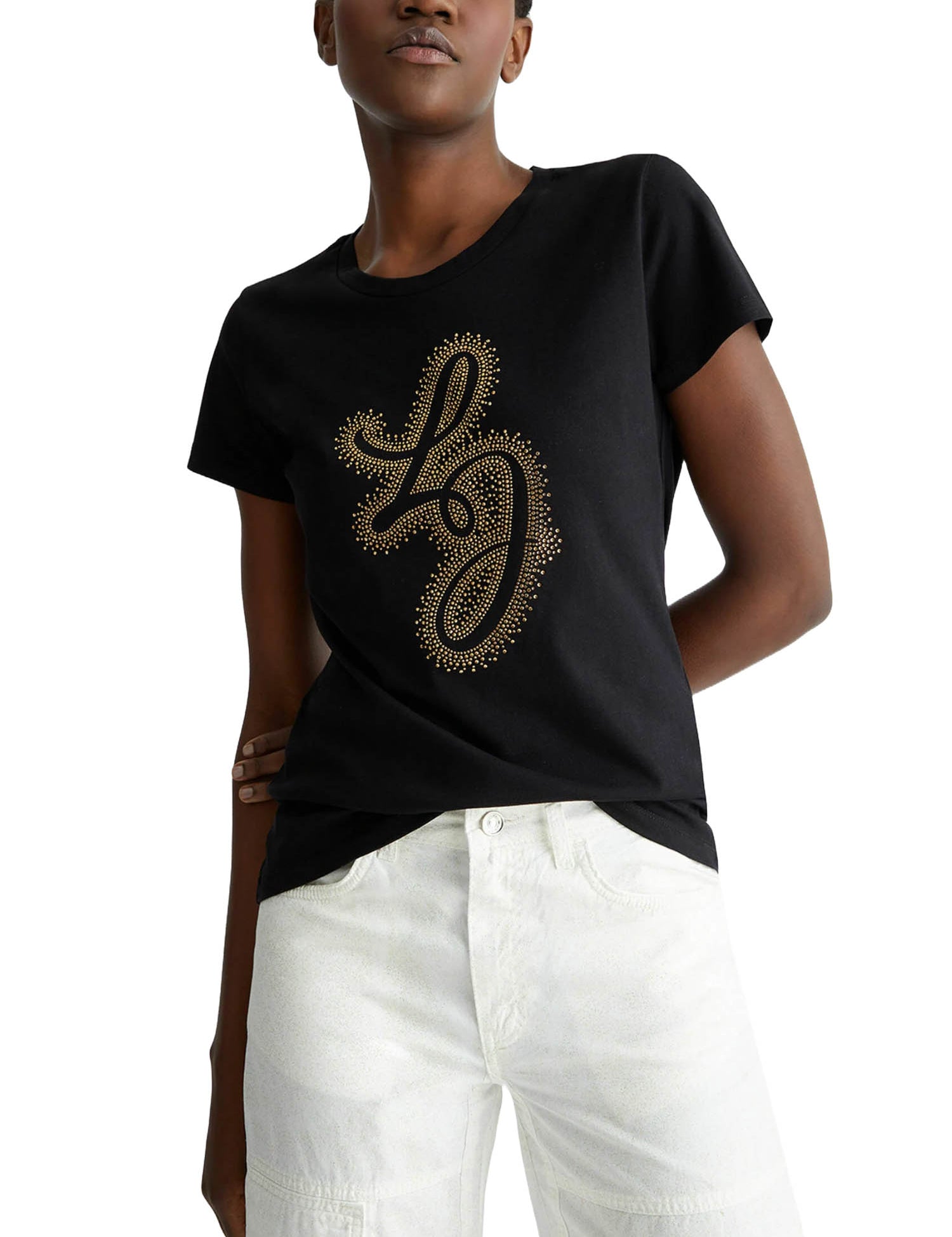 T-shirt Nero Liu-jo