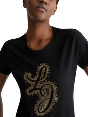 T-shirt Nero Liu-jo