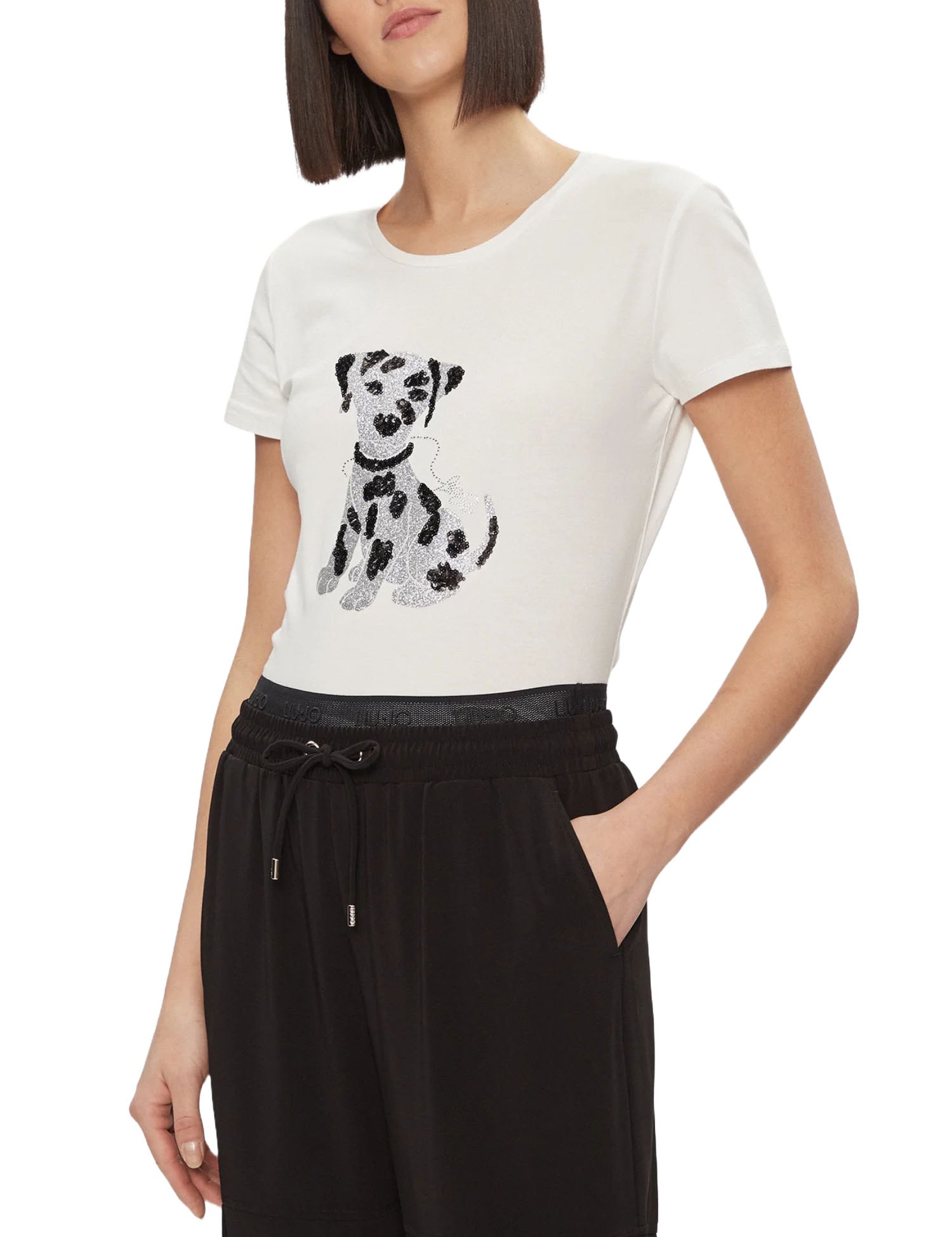 T-shirt Bianco Liu-jo