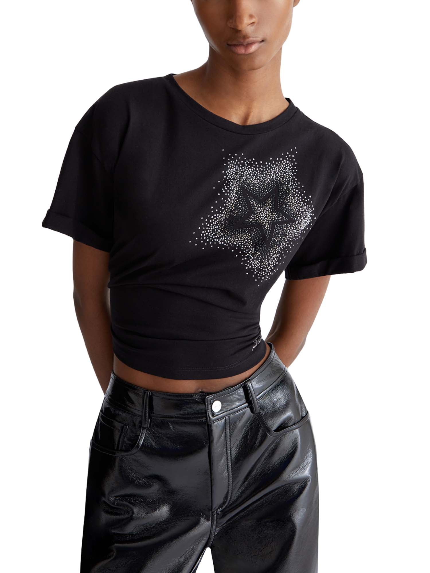T-shirt Nero Liu-jo