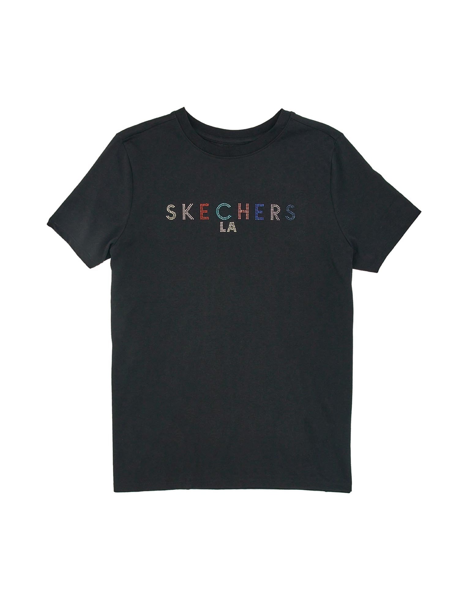 T-shirt Nero Skechers